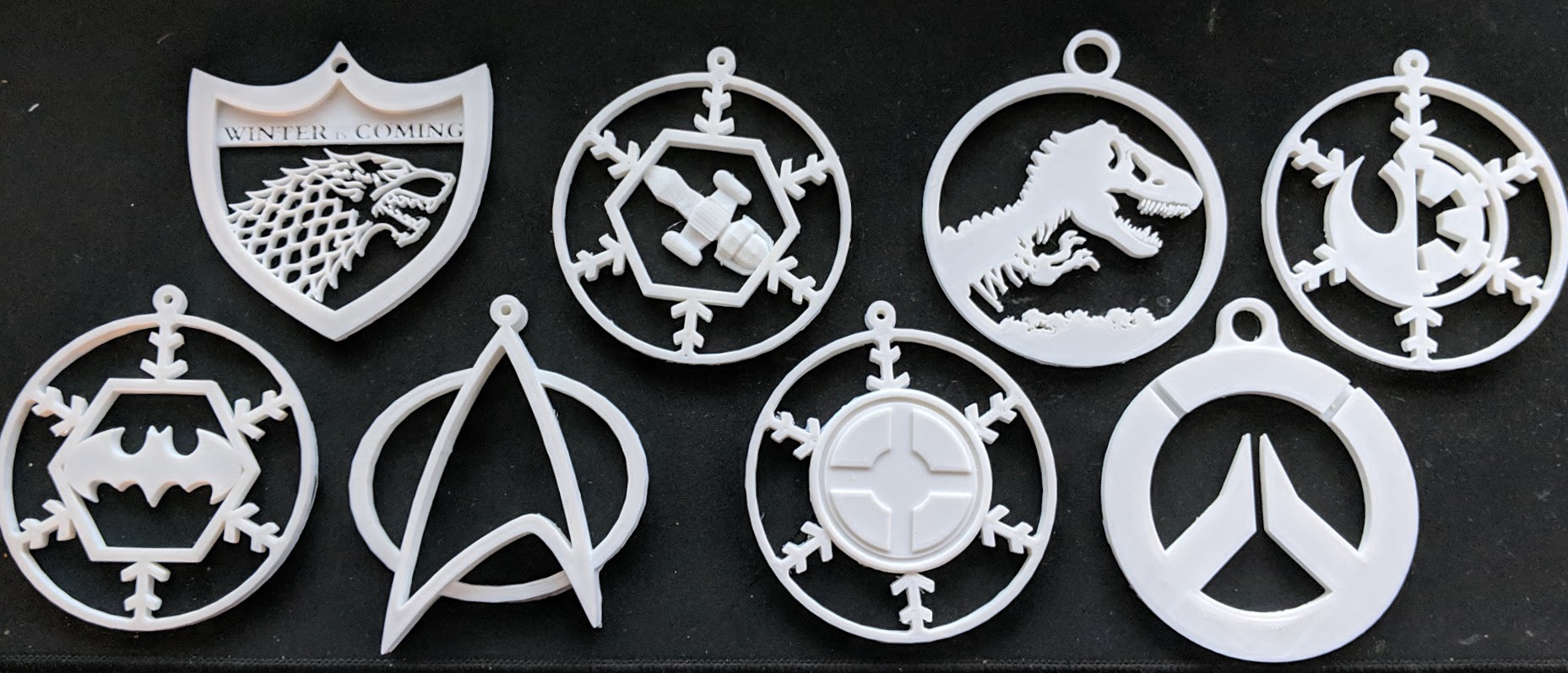 Nerdy Ornaments