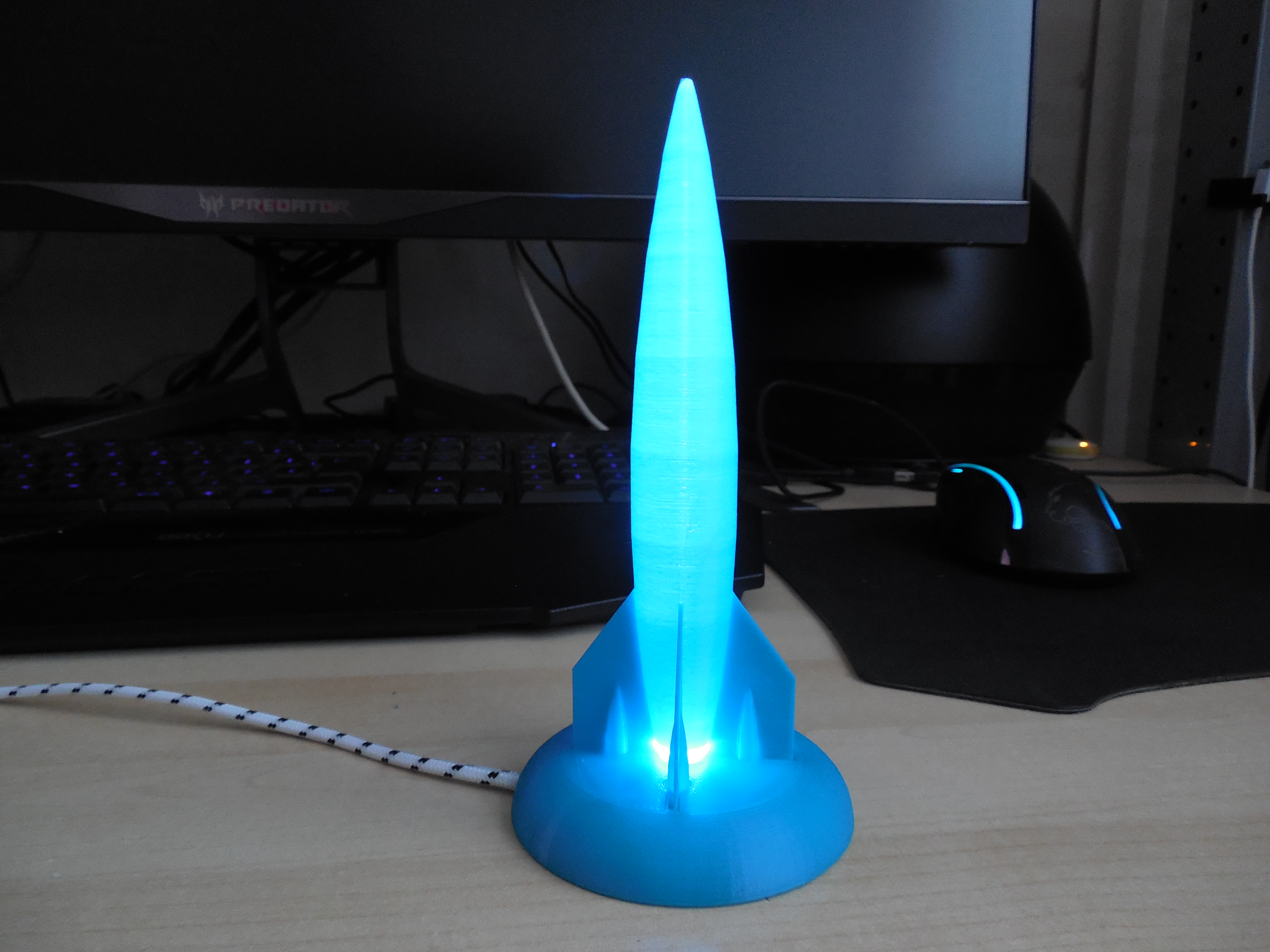 Classic Rocket LED Base