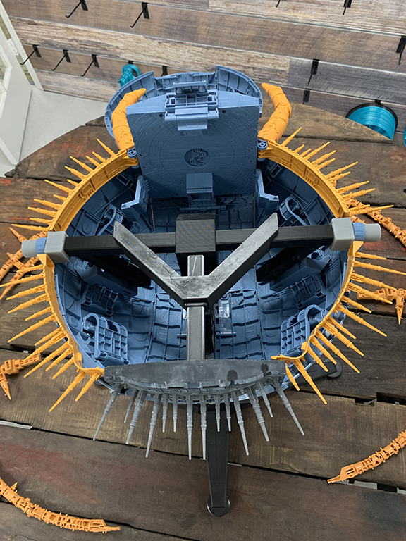 Haslab Unicron Planet Separation parts By HTB-Toys and BYNT