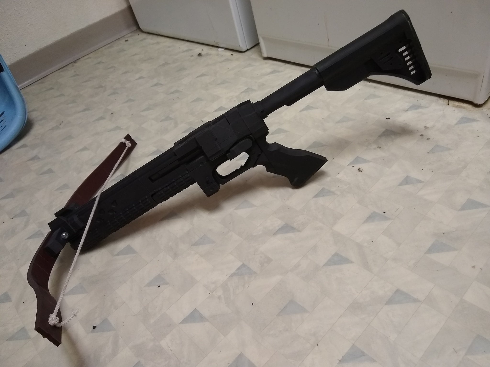 KarrMcDebt's Full Size Fully Printable Tactical Crossbow Ver. 1