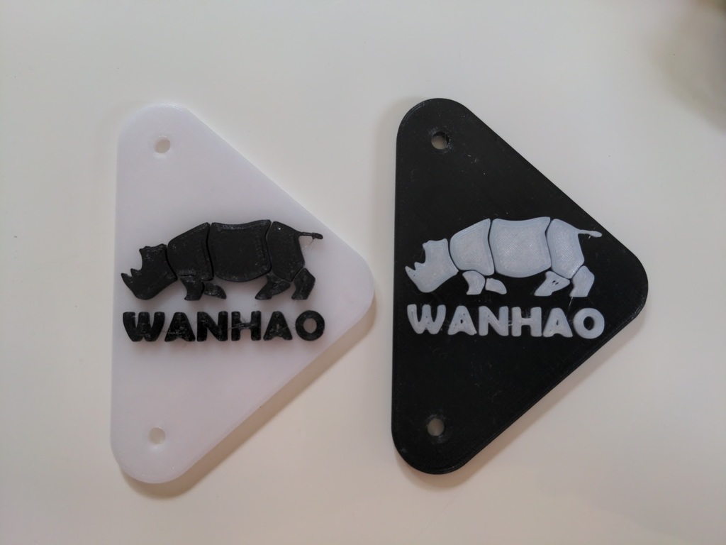 WanHao Duplicator 6 / Monoprice Maker Ultimate acrylic cover door stop