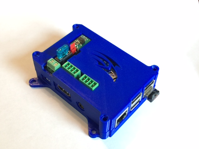 Falcon Logo with PiHat cases