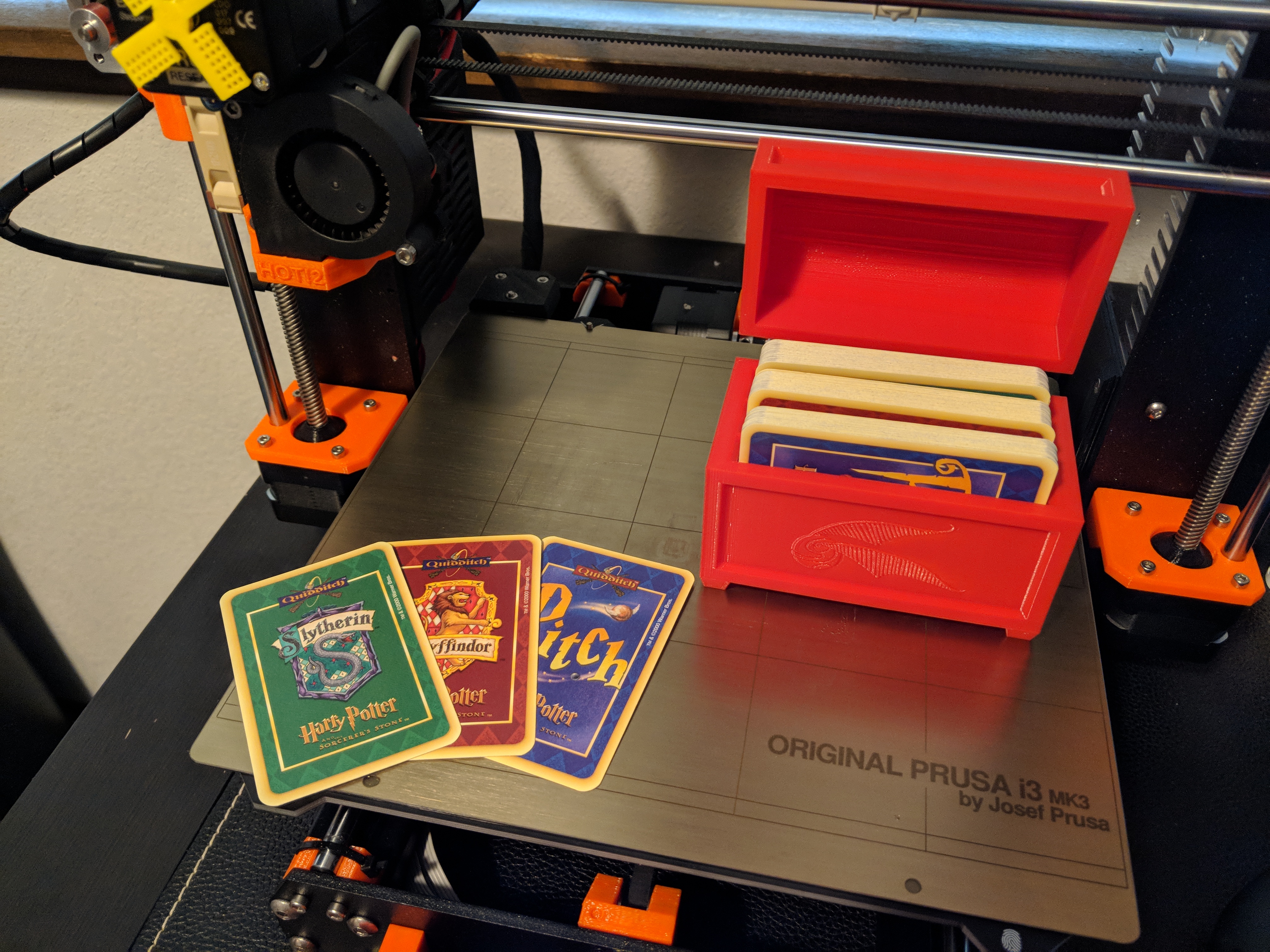Quidditch Card Game Box