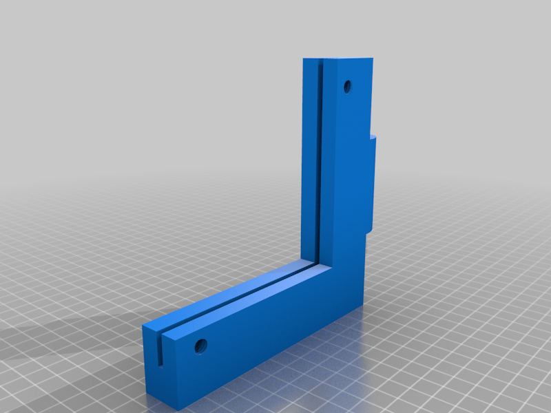 Simple hinge for glass panels