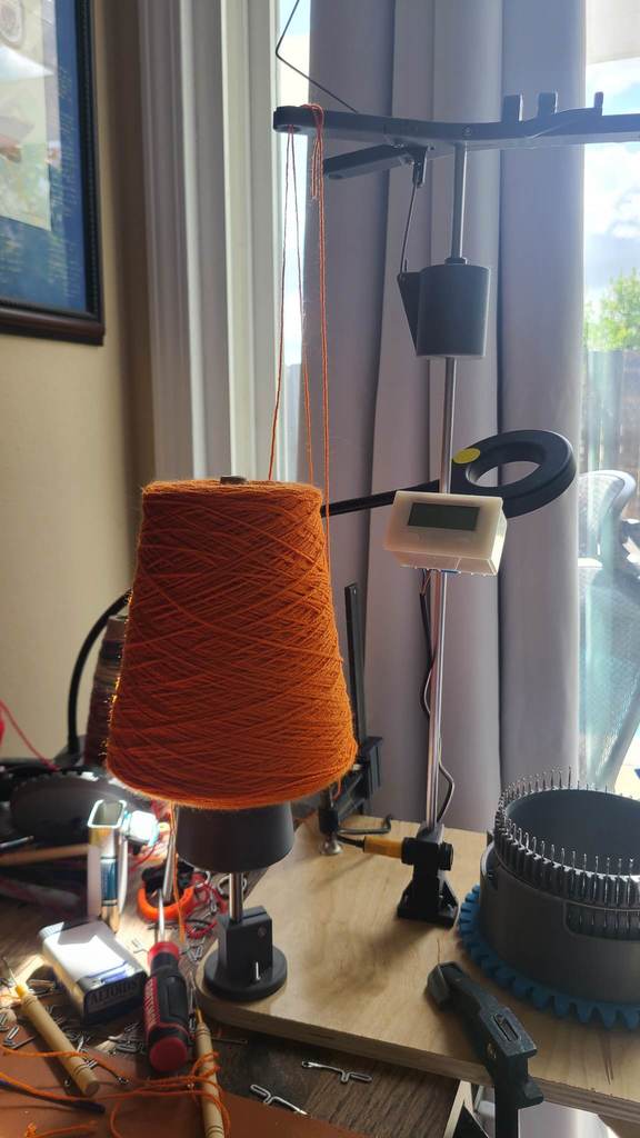 Spinning Yarn Spindle for CSM