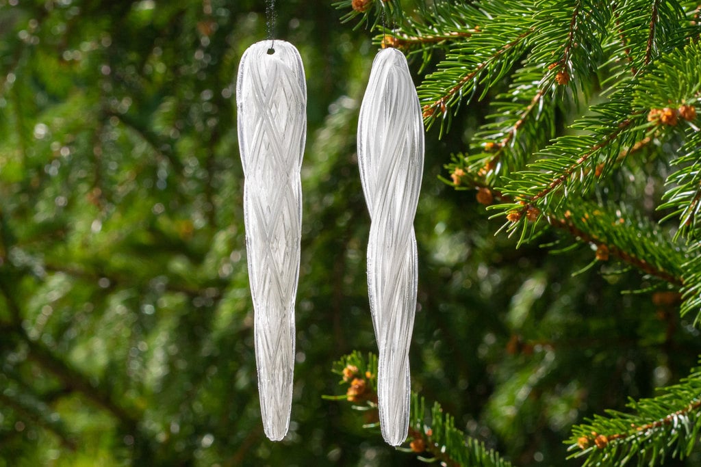 Christmas Icicle Ornaments (2)