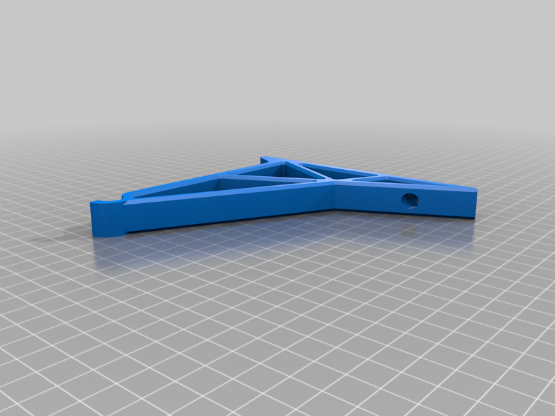 Plant hanger bracket for ring