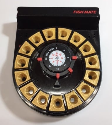 Inserts for Betta food pellets for FishMate F14 automatic fish feeder