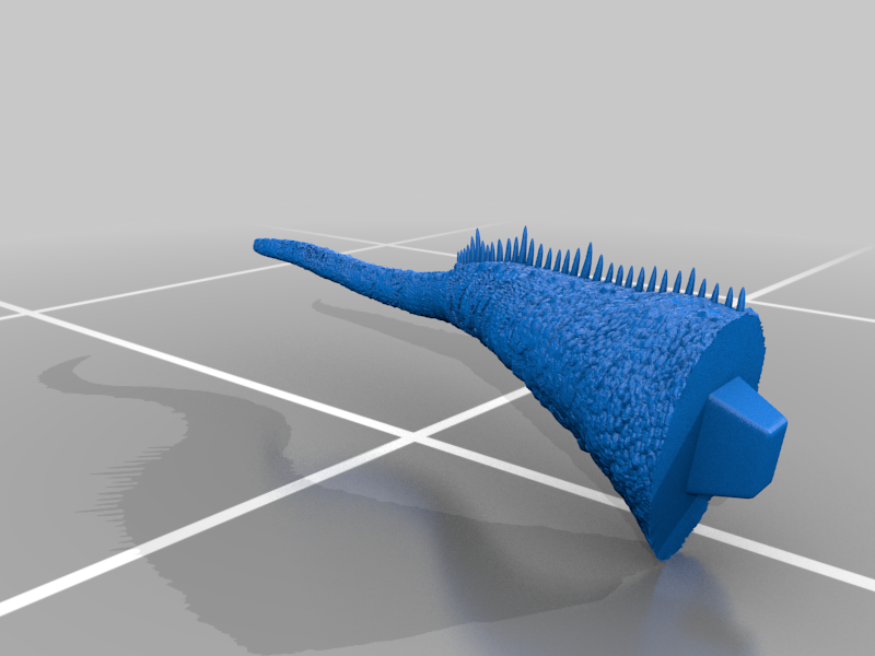 Thoradolosaur from Jurassic World Alive for 3D printing.