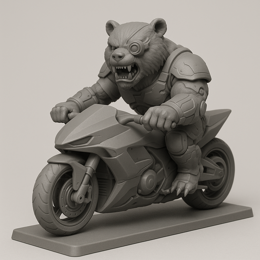 Cyborg-Bear Drifter