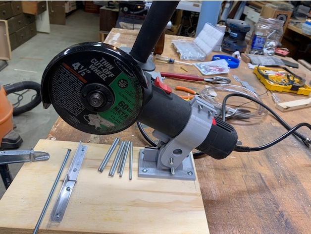 Angle Grinder Chop Saw With Return Spring