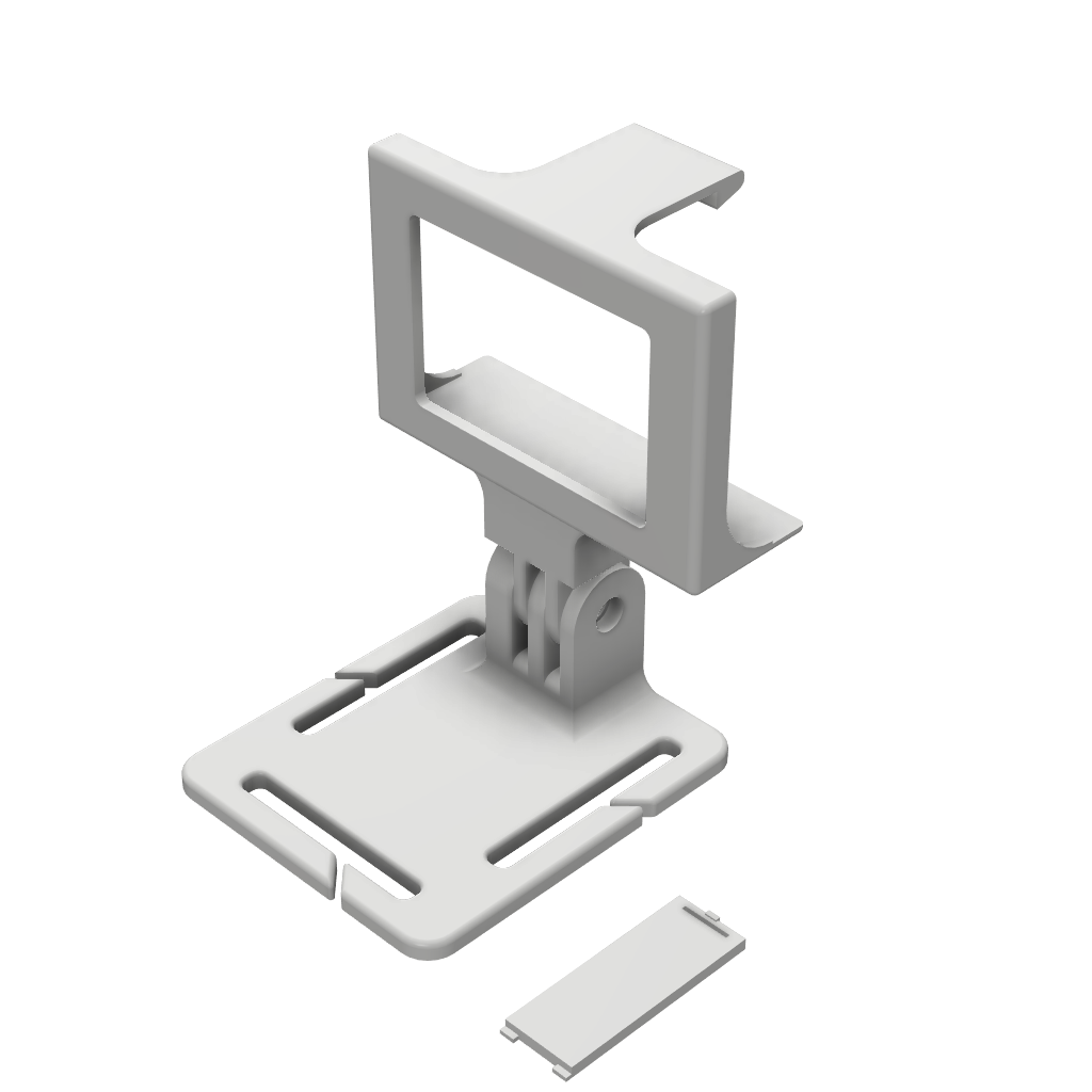 Chest Mount Frame for AKASO Brave 4 Pro and V50 Elite
