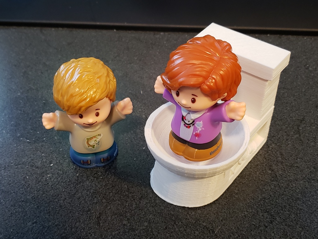 Toilet/Potty for Fisher Price Little People