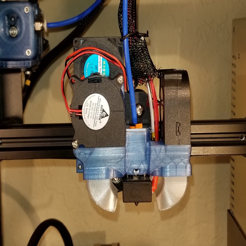 QMB Ender 3 Microswiss (clone) hot-end and part cooler