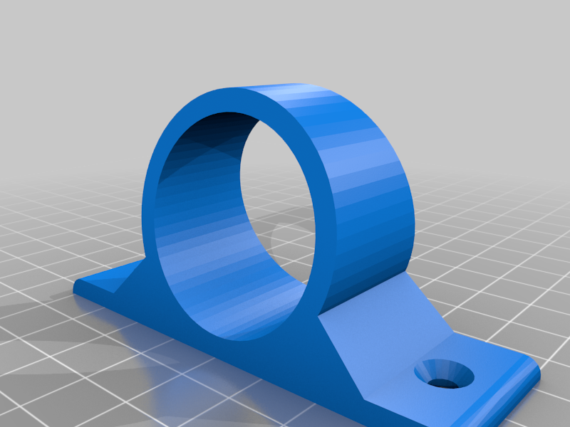 1 inch pvc wall bracket