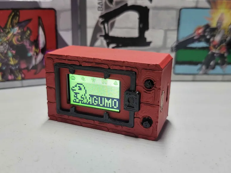 ESP32 LILYGO TTGO T-Display VPET Case Digimon