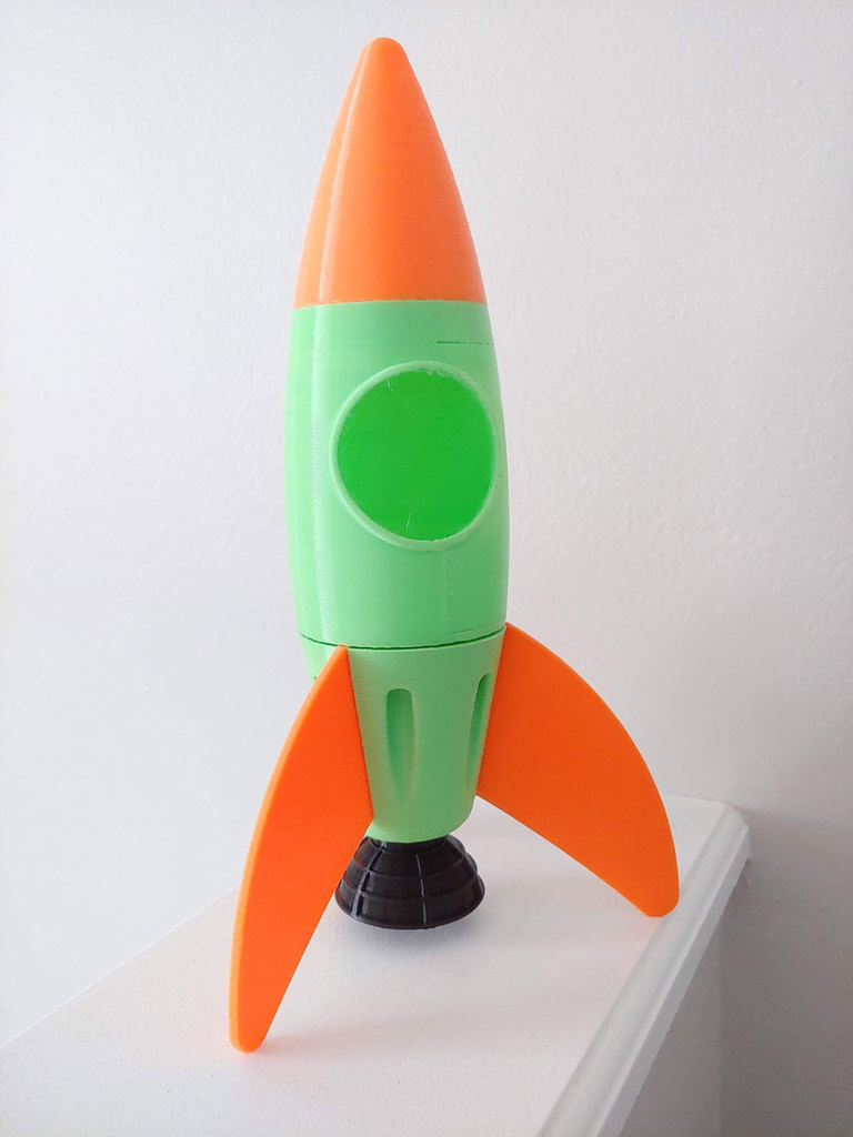 Rocket Ship - Multi Piece - no pokey parts