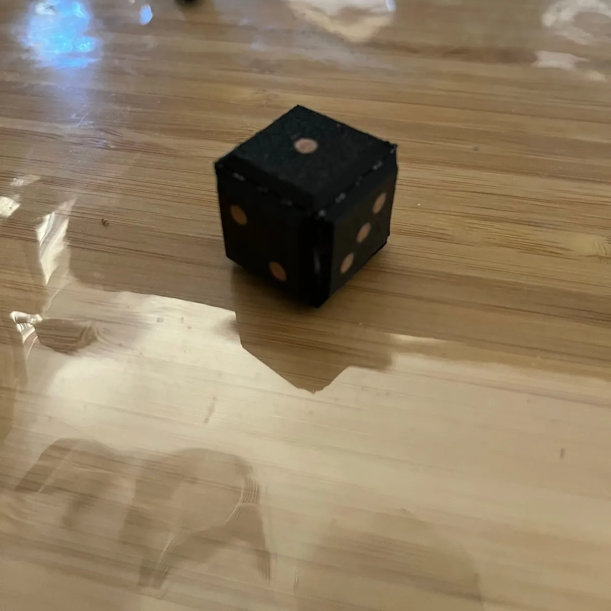 Miniatura 5 do modelo 3D Folding Multicolor Dice