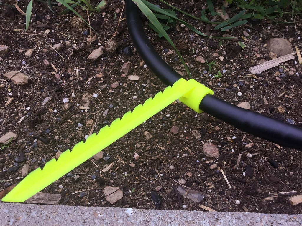 Gardena 13mm (1/2") micro drip hose stake