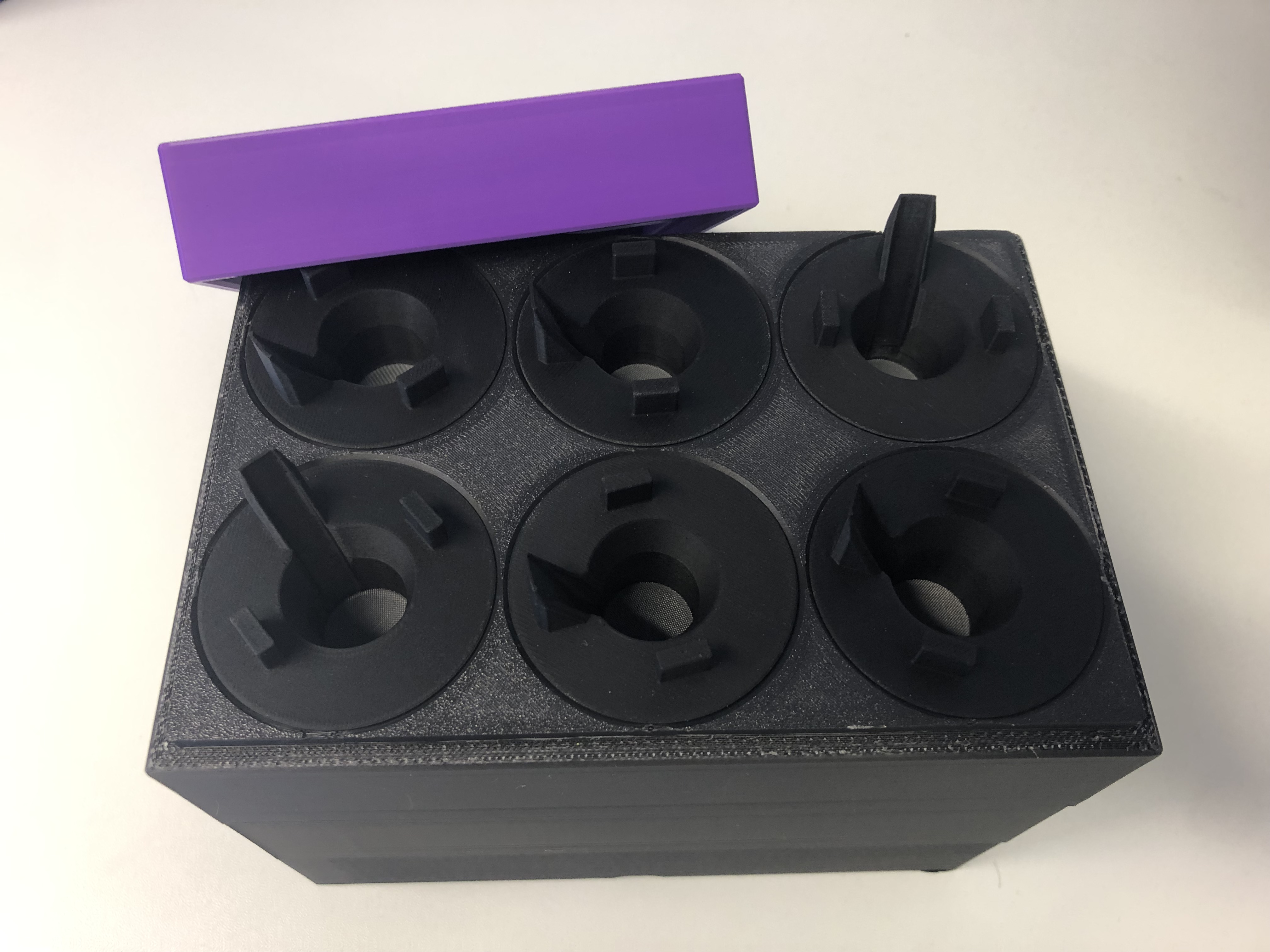 Modular Sieve Box for Particle Separation