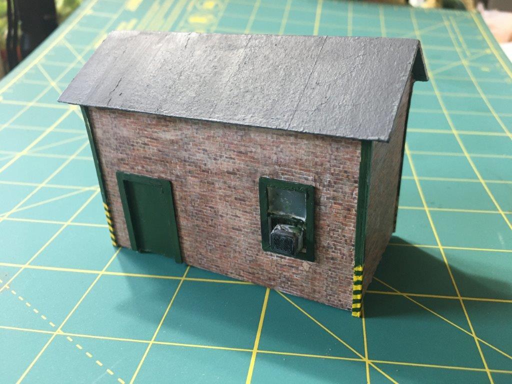 HO scale 3D printed parts for a Yard Office