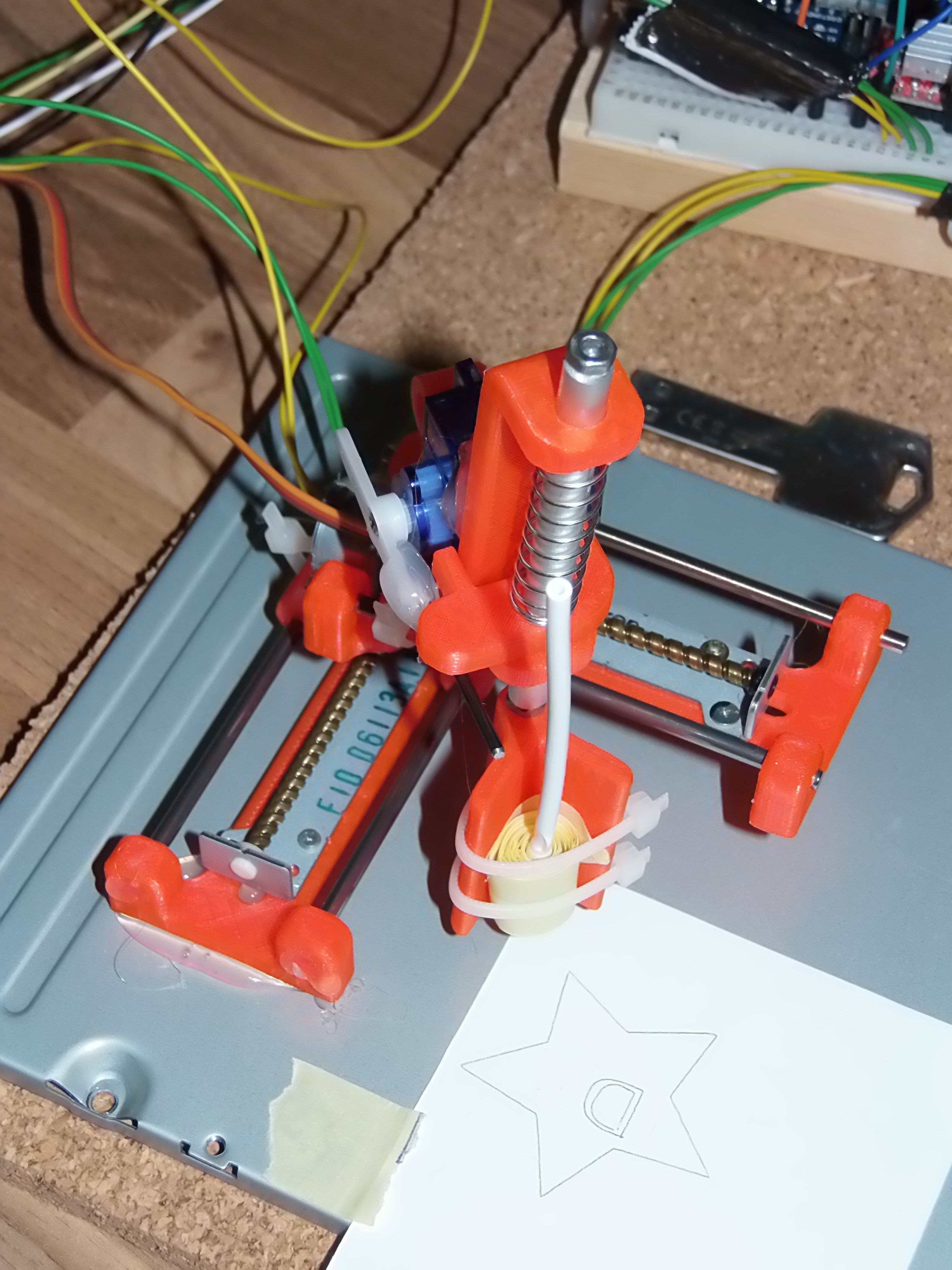 Pen lifter for CNC Plotter