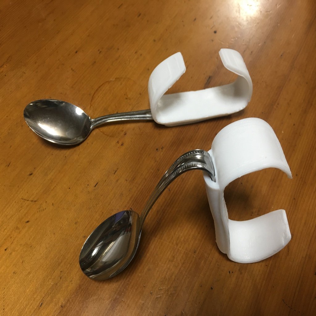 Spoon Holder with Cuff