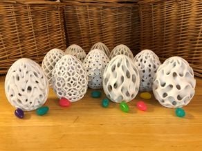 Ten Easter Eggshells