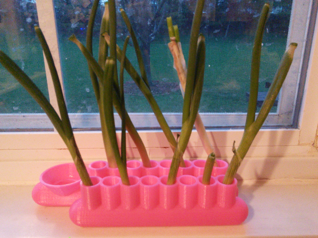 Customizable Vege & Flower Tubes (Supportless & Single Print)