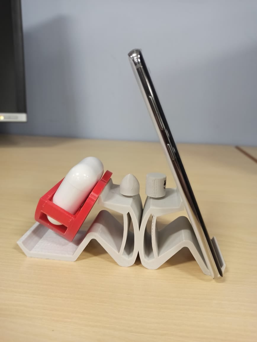 Mobile Phone Stand & AirPods Heart Box