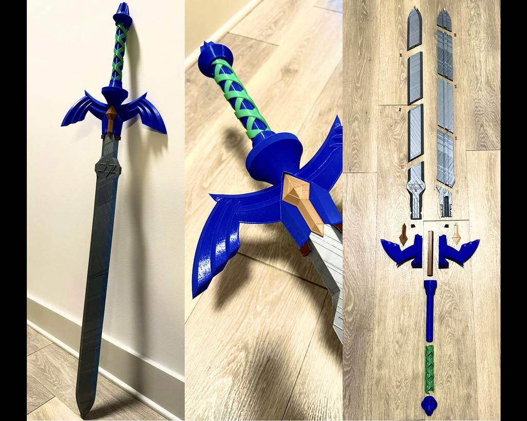 MASTER Sword (No glue, assembles smooth! Because banana bread wasn't enough for you people)
