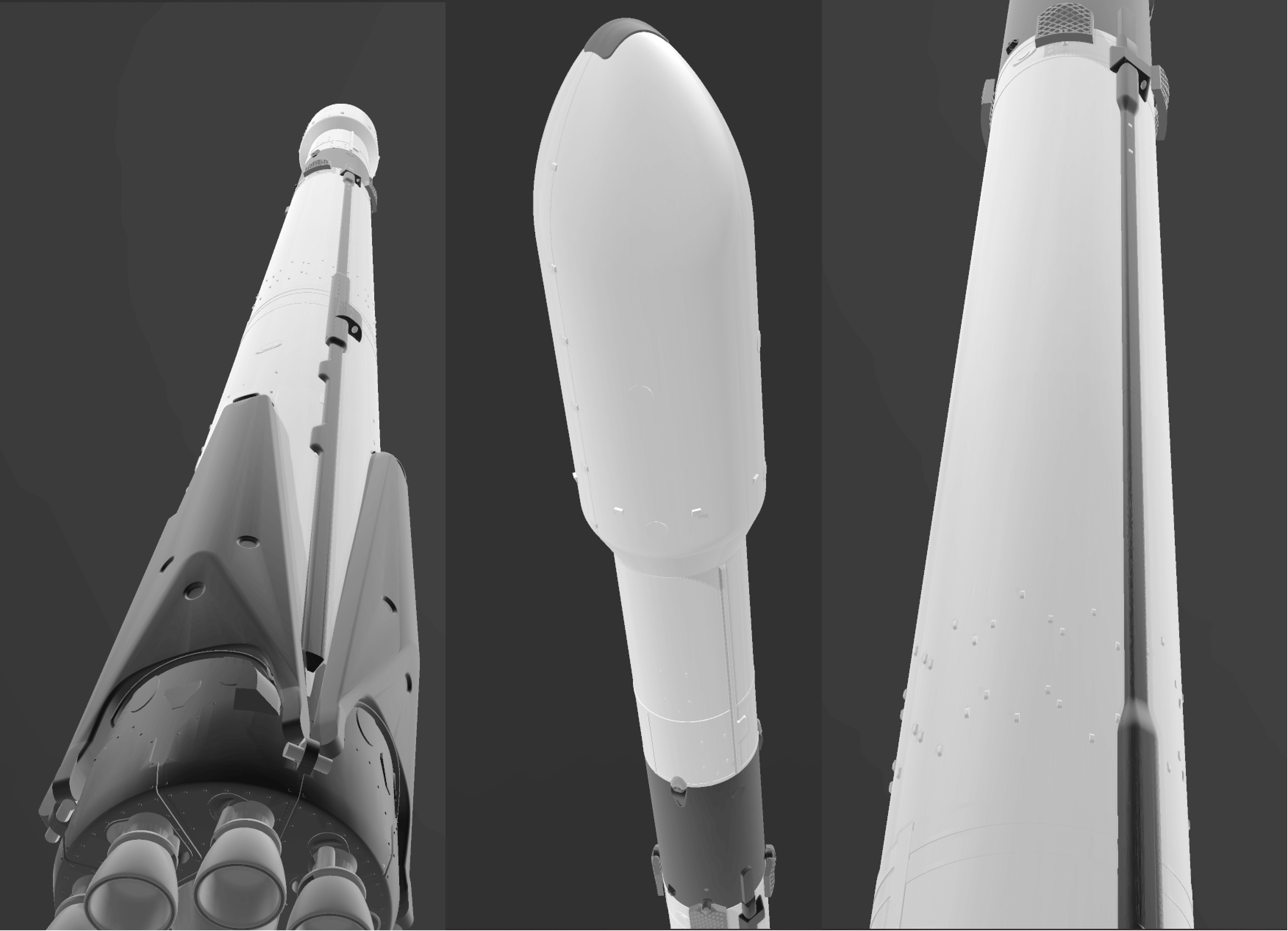 Falcon 9 - Block 5 High Detail (Designed for SLA)