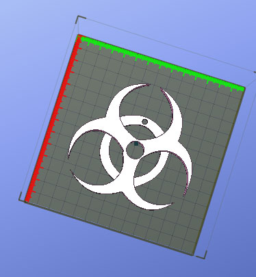biohazard keycahin
