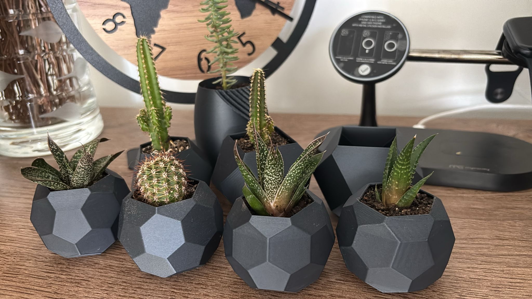 Cactus Pot Collection for 3D Printing