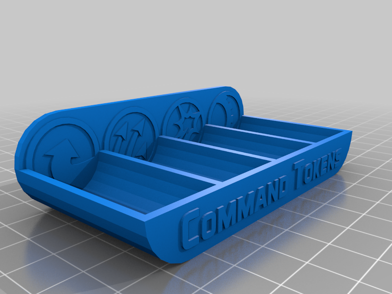 Star Wars Armada Command Token Tray with Lid