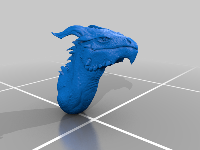 Dragon Head Bust