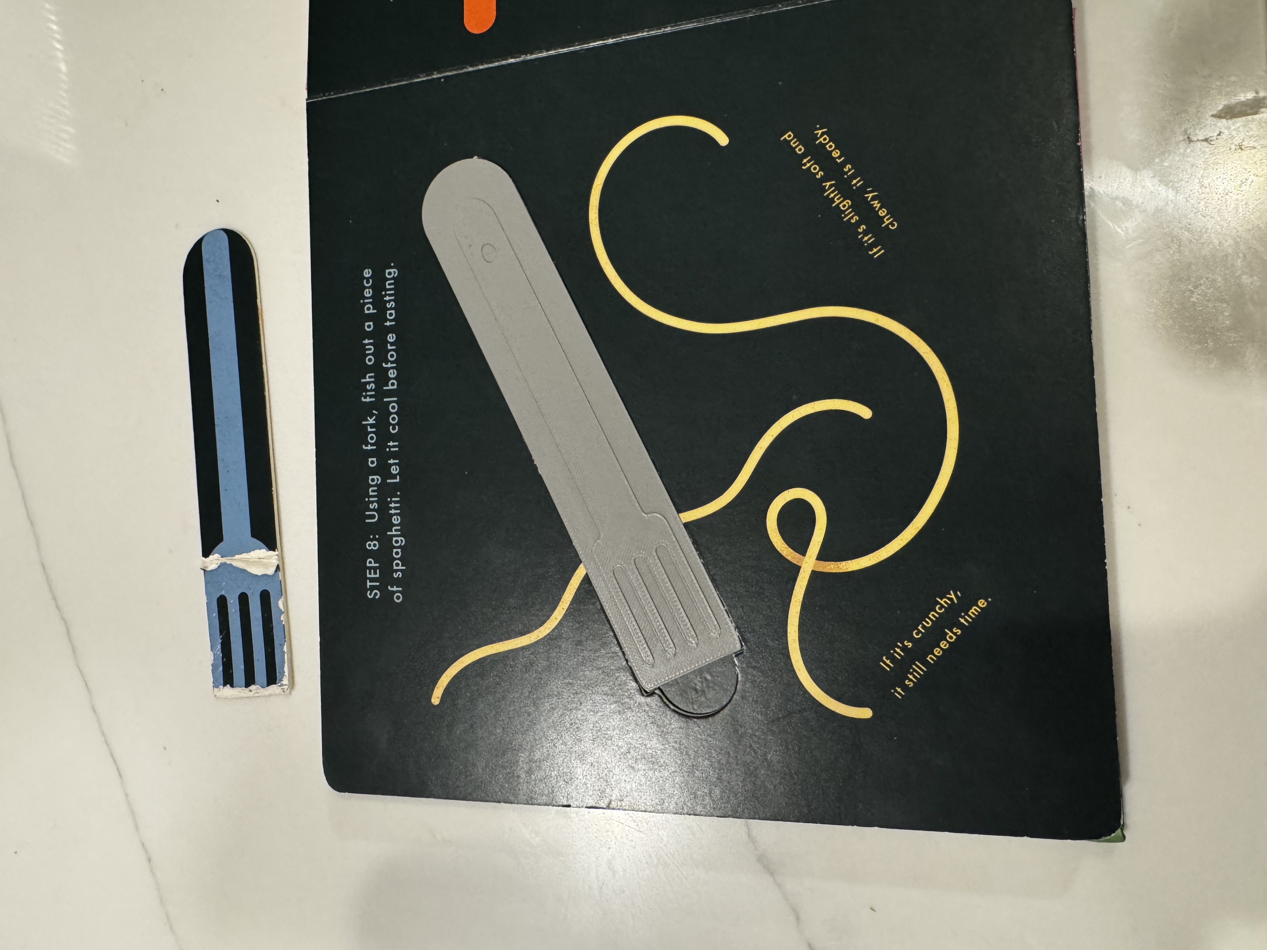 Replacement Fork for Spaghetti! Cook in a Book series