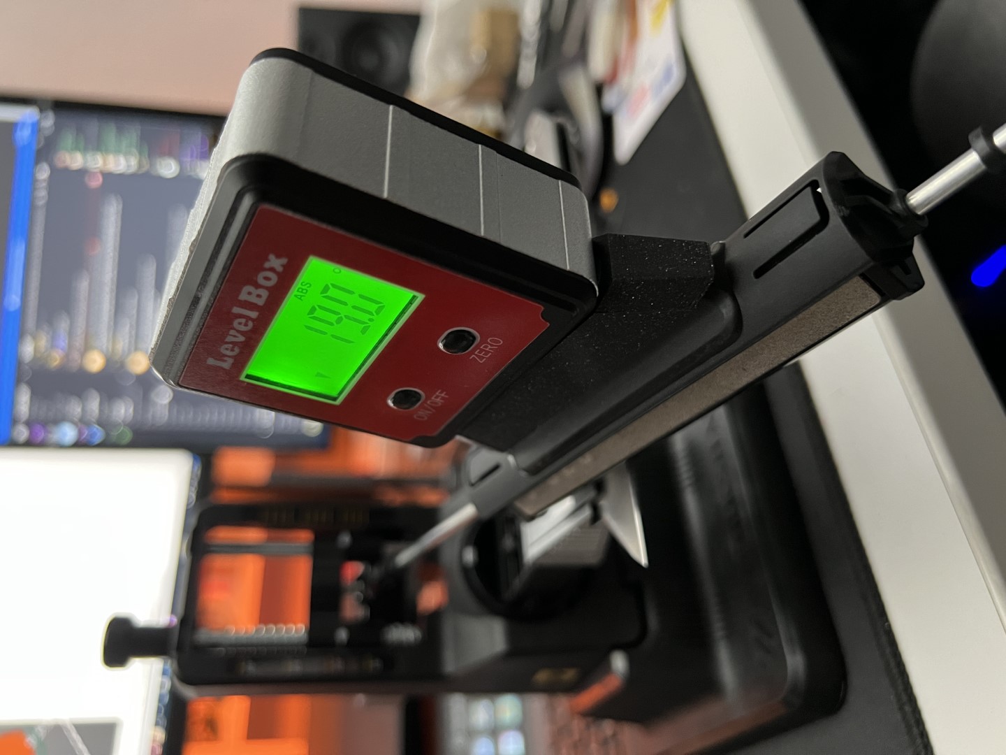 Angle cube holder for Work Sharp Precision Adjust