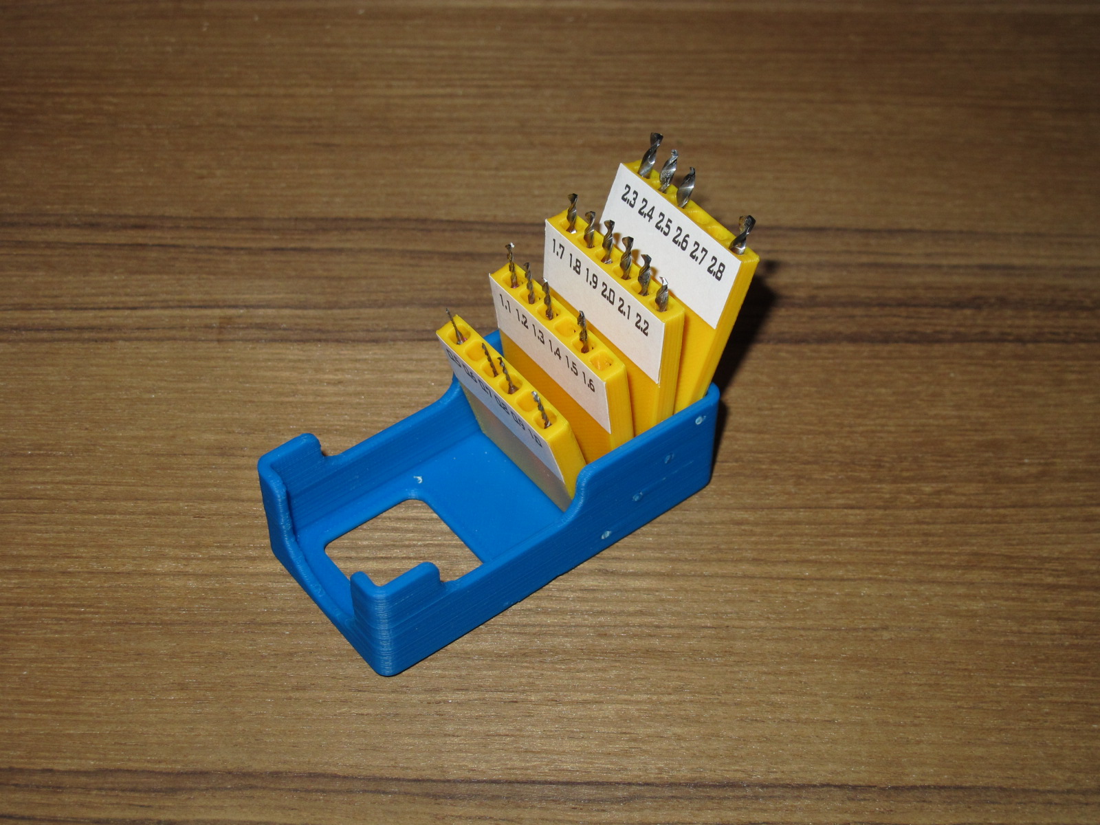 Drill Bit Index for 3.17mm shank bits