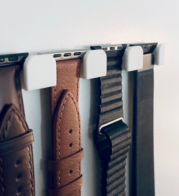 Apple Watch Band / Strap Wall Holder / Mount 42 & 44 mm