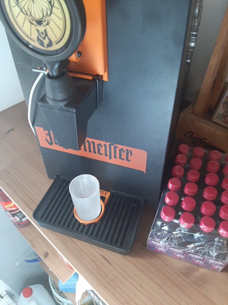 Jägermeister 1-Bottle-Tap Machine Schnapsglaszentrierer