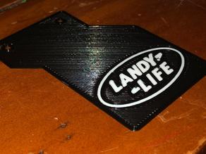 Landy Life Mud Flaps 3DSETS RC Landy