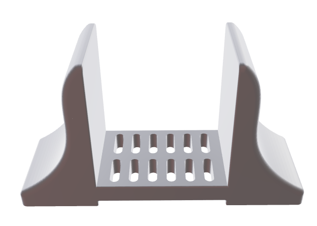 Shuttle stand. Mini PC bracket. 40mm wide.