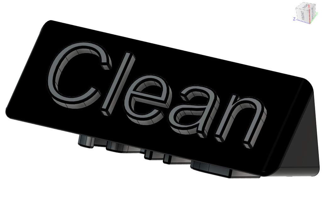 Clean/Dirty Dishwasher sign