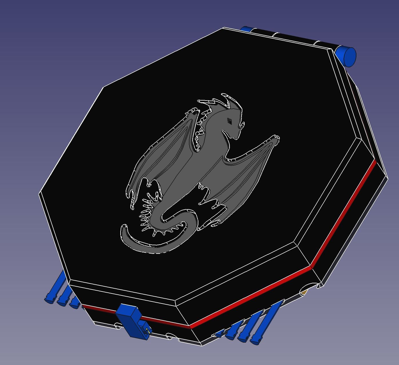 Ultimate D&D-Dice-Box stackable