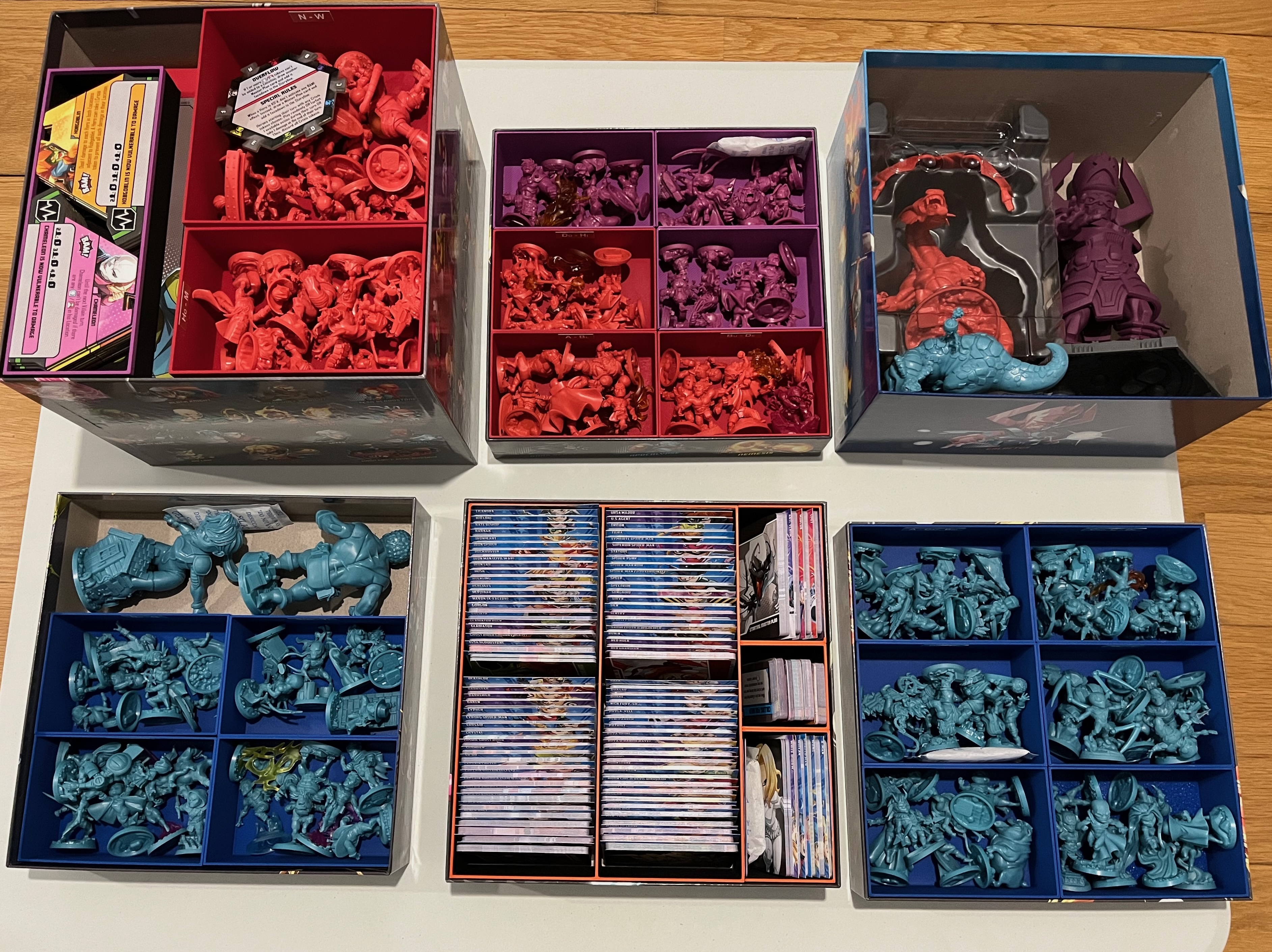 Marvel United Multiverse All-In Insert + Spider-geddon