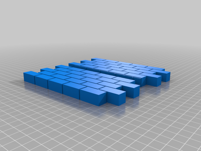 Interlocking Wall with Base
