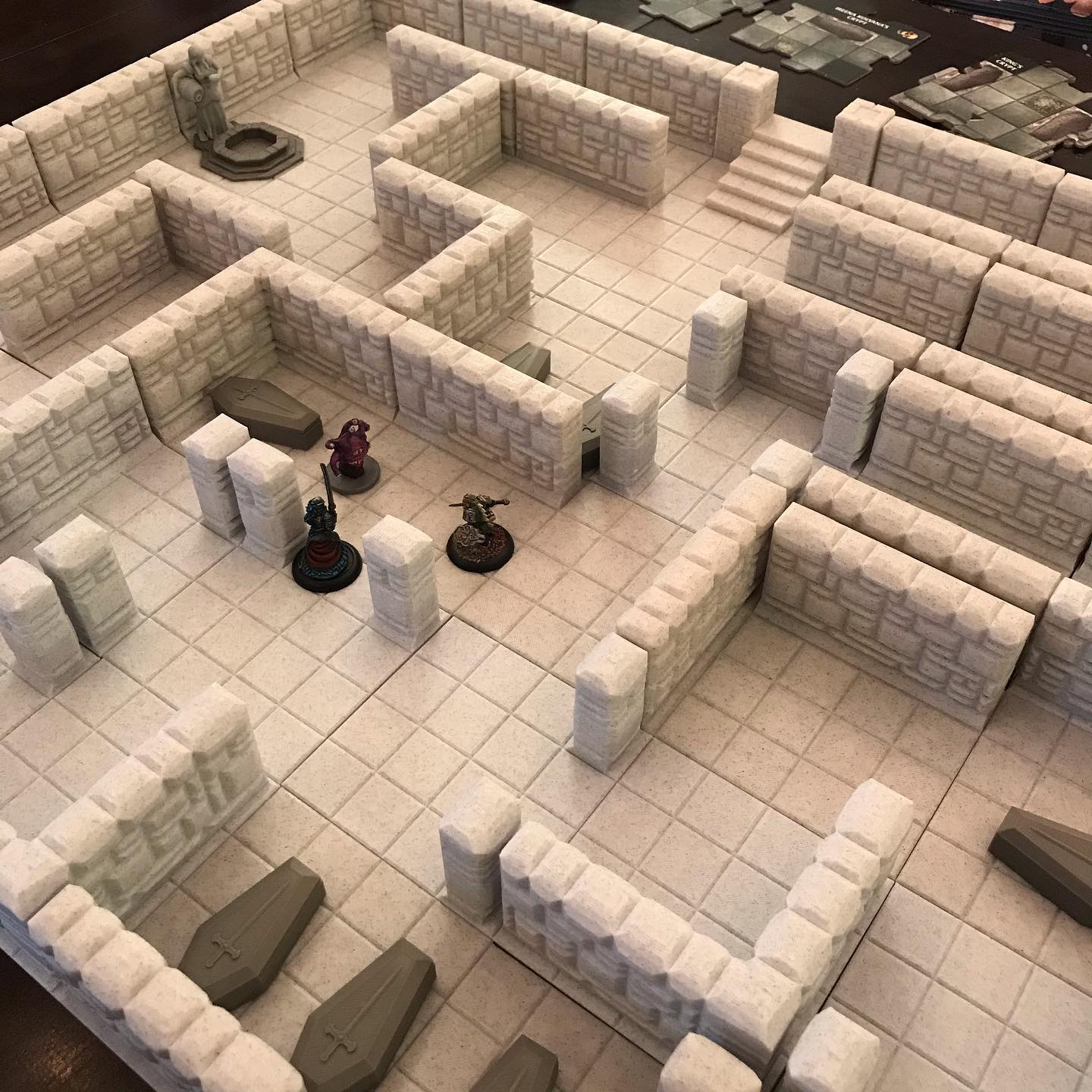 Castle Ravenloft Board Game Complete Tile Set