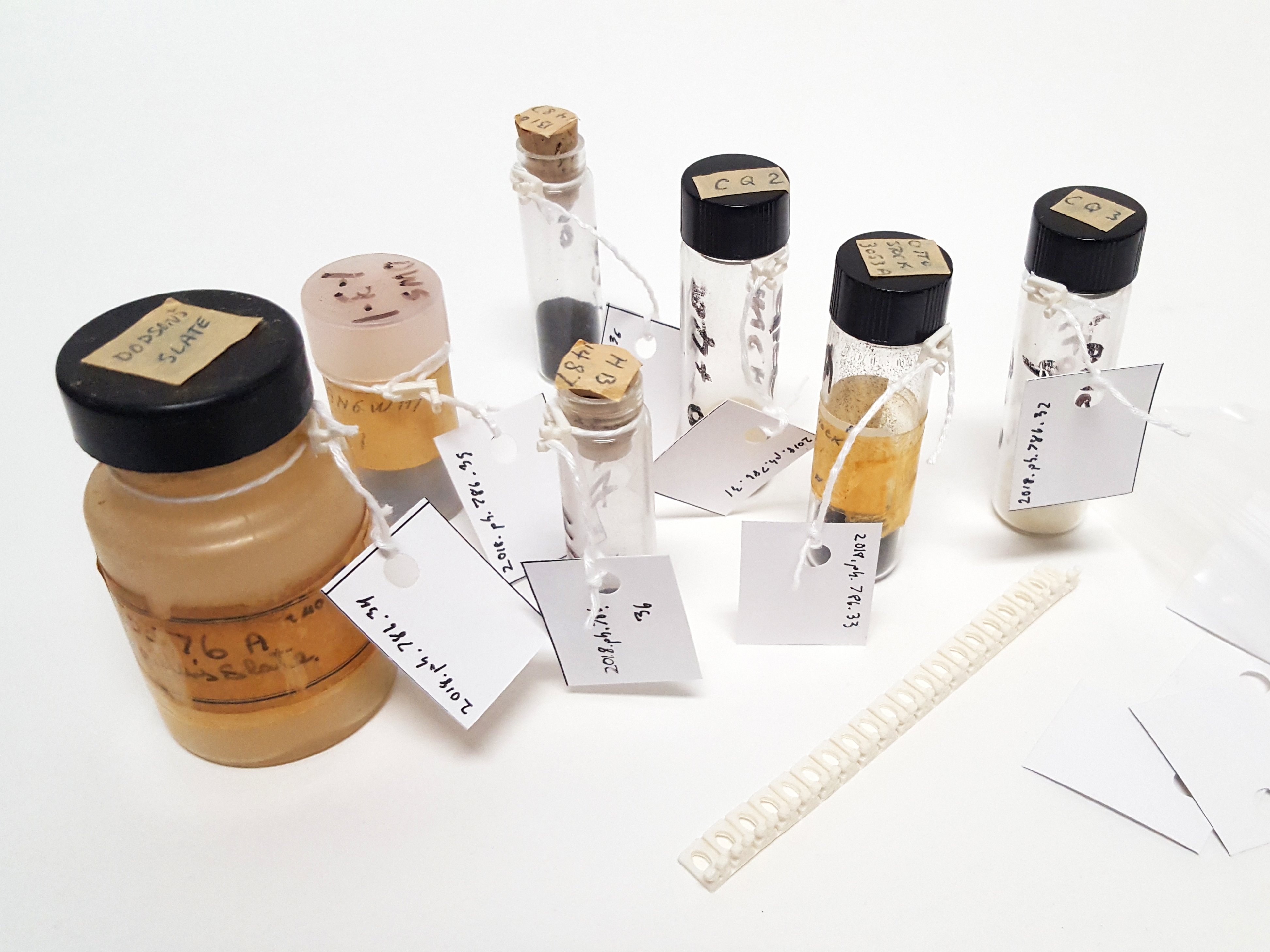 Label System for Museum Collections, etc.