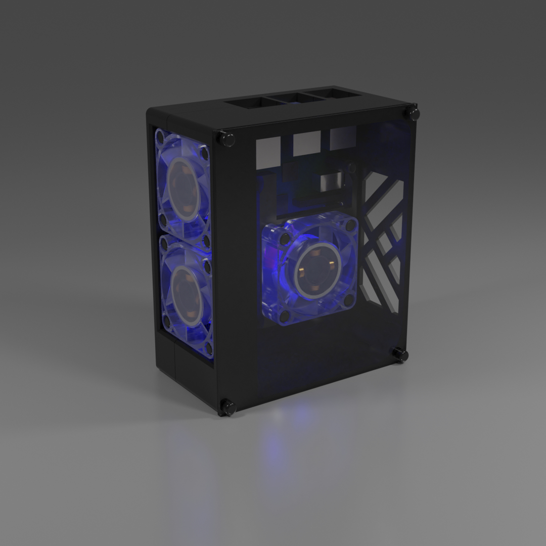 Raspberry Pi 4B gaming case